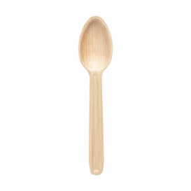 Cucchiaio di Foglia di Palma Degustazione 17 cm (25 Pezzi)