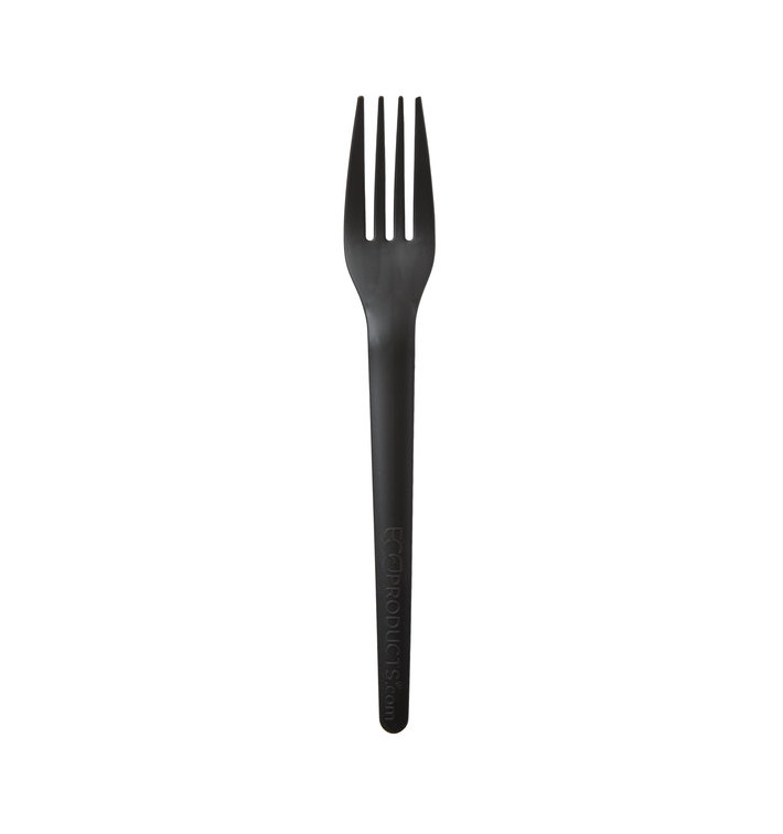 Forchetta Compostabile CPLA Nero 17,0 cm (1.000 Pezzi) Forchetta Compostabile CPLA Nero 17,0 cm (1.000 Pezzi)