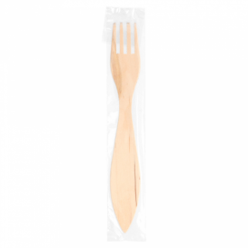 Forchetta di Legno 150mm (100 Pezzi)