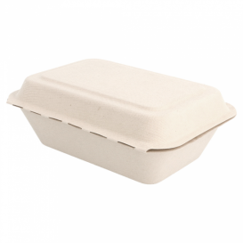 Contenitori di Canna da Zucchero 136x182x64mm (1000 Pezzi)