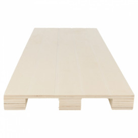 Vassoio Mini Pallet di Legno 40x15x2cm (1 Pezzi)