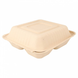 Contenitori Canna Zucchero 3S 20x20x7,5cm (200 Pezzi)