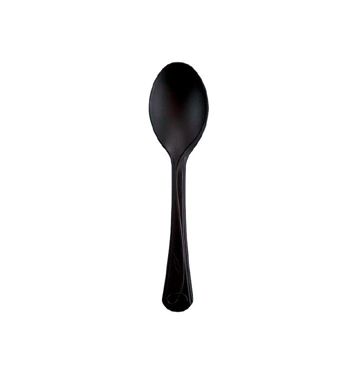 Cucchiaio Compostabile CPLA Premium Nero 15,5 cm (500 Pezzi) Cucchiaio Compostabile CPLA Premium Nero 15,5 cm (500 Pezzi)