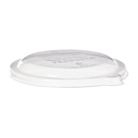 Coperchio Compostabile PLA Trasparente Ciotola 175,235ml (50 Pezzi)