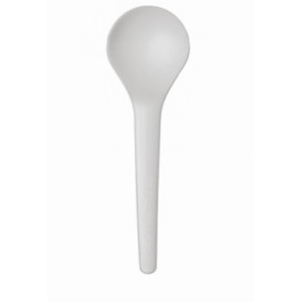Cucchiaio per Zuppa Compostabile CPLA Bianco 15,0 cm (1.000 Pezzi)