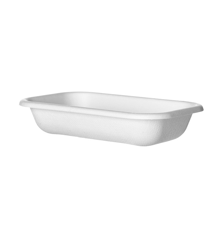Contenitori Ecologico Bianco 355ml 18,0x12,0x2,7cm (50 Pezzi) Contenitori Ecologico Bianco 355ml 18,0x12,0x2,7cm (50 Pezzi)