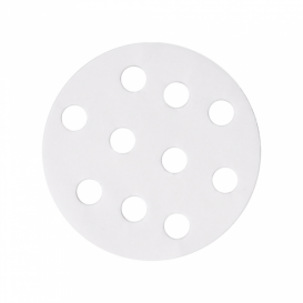 Carta Antigrasso Bianco per Cestello Cottura Ø8 cm (2000 Pezzi)