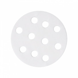 Carta Antigrasso Bianco per Cestello Cottura Ø8 cm (250 Pezzi)