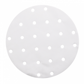 Carta Antigrasso Bianco per Cestello Cottura Ø20 cm (2000 Pezzi)