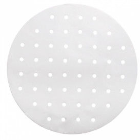 Carta Antigrasso Bianco per Cestello Cottura Ø30 cm (250 Pezzi)