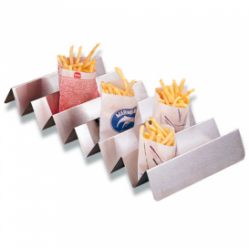 Supporto per Panini Acciaio 47x25x5,5 cm (12 Pezzi) 