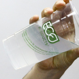 Bicchiere Amido di Mais PLA "Green Stripe" 590ml (1.000 pezzi)