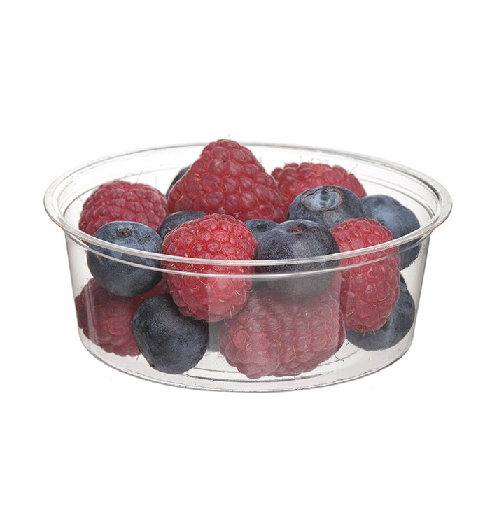 Contenitore per Salse PLA Trasparente 60ml (100 Pezzi) Contenitore per Salse PLA Trasparente 60ml (100 Pezzi)