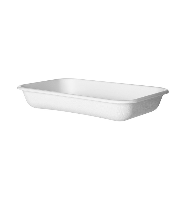 Contenitori Ecologico Bianco 710ml 21,5x14,0x4,0 cm (50 Pezzi) Contenitori Ecologico Bianco 710ml 21,5x14,0x4,0 cm (50 Pezzi)