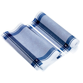 Panno in Rotolo "Roll Drap" Vintage Blu 40x64cm P64cm (10 Pezzi)