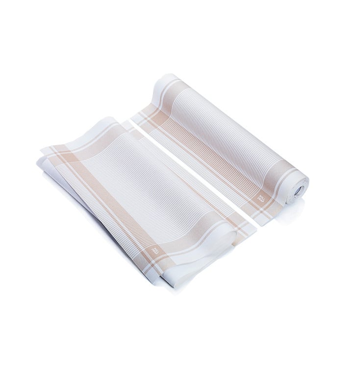 Panno in Rotolo "Roll Drap" Vintage Beige 40x64cm P64cm (10 Pezzi) Panno in Rotolo "Roll Drap" Vintage Beige 40x64cm P64cm (10 Pezzi)