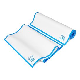 Panno in Rotolo "Roll Drap" Orlo Azzurro 40x80cm P80cm (160 Pezzi)