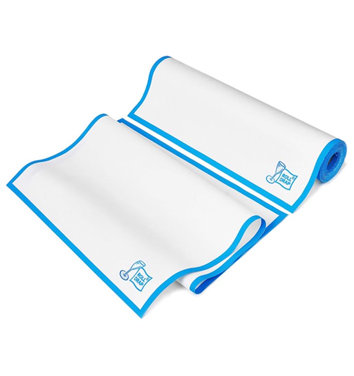 Panno in Rotolo "Roll Drap" Orlo Azzurro 40x80cm P80cm (8 Pezzi) Panno in Rotolo "Roll Drap" Orlo Azzurro 40x80cm P80cm (8 Pezzi)