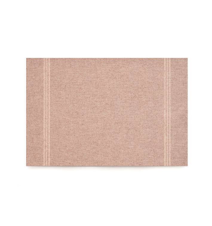 Tovaglietta Individuale "Day Drap" Marrone 32x45cm (72 Pezzi) Tovaglietta Individuale "Day Drap" Marrone 32x45cm (72 Pezzi)