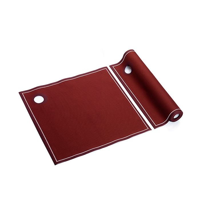 Copri Secchiello in Rotolo Bordeaux 40x40cm P40cm (12 Pezzi) Copri Secchiello in Rotolo Bordeaux 40x40cm P40cm (12 Pezzi)