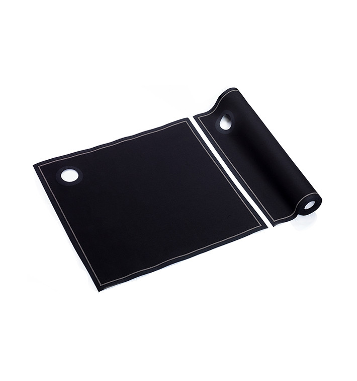 Copri Secchiello in Rotolo Nero 40x40cm P40cm (12 Pezzi) Copri Secchiello in Rotolo Nero 40x40cm P40cm (12 Pezzi)