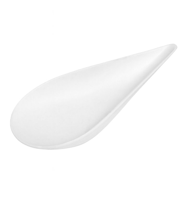 Citola Canna da Zucchero Ovale Bianco 8x5cm (500 Pezzi) Citola Canna da Zucchero Ovale Bianco 8x5cm (500 Pezzi)