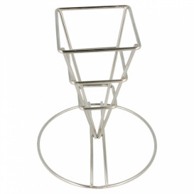 Cesti di presentazione Acciaio 64x133mm (12 Pezzi)