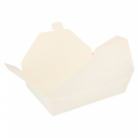 Contenitore di Cibo Bianco 19,7x14x4,6cm 1470ml (200 Pezzi)