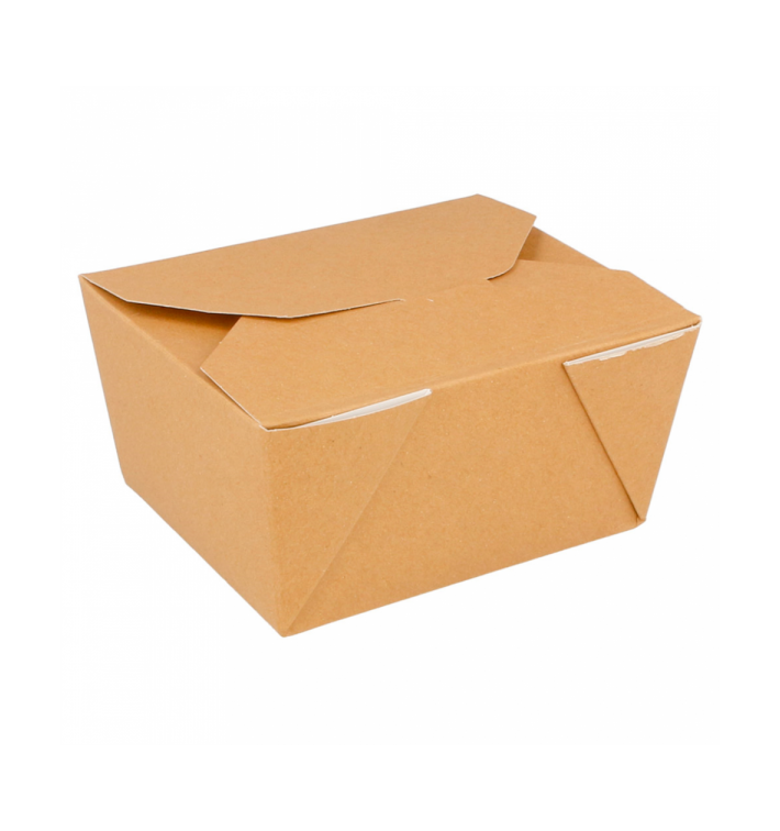 Contenitore di Cibo Naturale 11,3x9x6,4cm 780ml (450 Pezzi) Contenitore di Cibo Naturale 11,3x9x6,4cm 780ml (450 Pezzi)