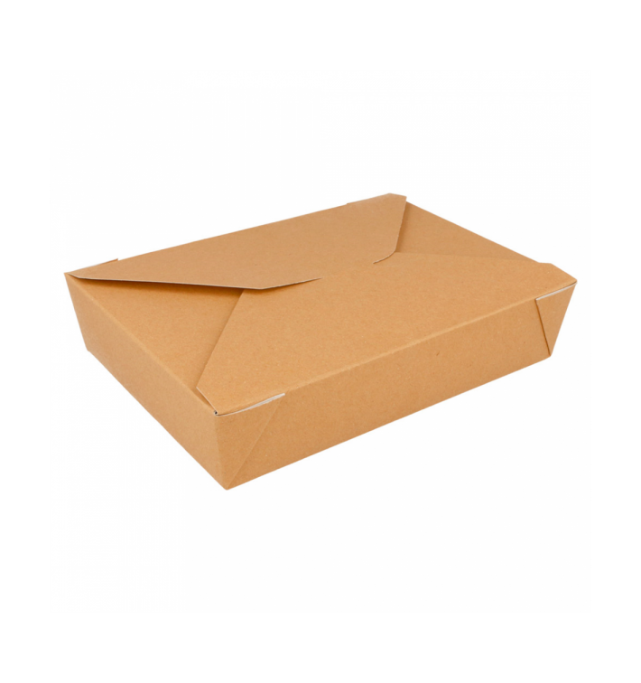 Contenitore di Cibo Naturale 19,7x14x4,6cm 1470ml (200 Pezzi) Contenitore di Cibo Naturale 19,7x14x4,6cm 1470ml (200 Pezzi)