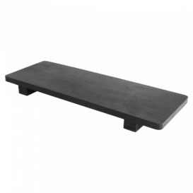 Vassoio di Bambu Nero 30x11x2,5cm (40 Pezzi)