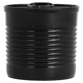 Scatola di Conserva Nero PS 110ml Ø6x5,7cm (200 Pezzi)