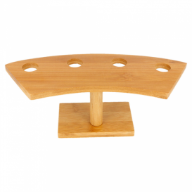 Stand di Bambu per Cono 4 Bucos (1 Pezzi)