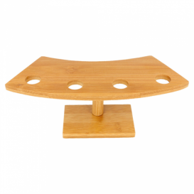 Stand di Bambu per Cono 4 Bucos (12 Pezzi)
