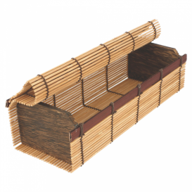 Contenitori di Bambu Sushi 23x8x6cm (24 Pezzi)