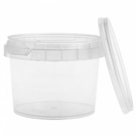 Coppette Plastico con Coperchio Inviolabile 120ml Ø6,9 (1000 Pezzi)