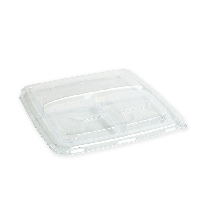 Coperchio plastica PP per Contenitori 3S 23x23cm (150 Pezzi) Coperchio plastica PP per Contenitori 3S 23x23cm (150 Pezzi)