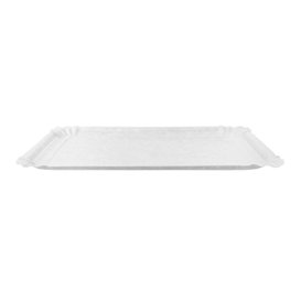 Vassoio di Cartone Rettangolare Bianco 9x15 cm (1300 Pezzi)