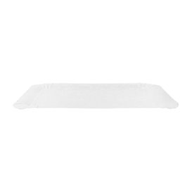 Vassoio di Cartone Rettangolare Bianco 12x19 cm (100 Pezzi)