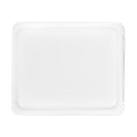 Vassoio di Cartone Rettangolare Bianco 31x38 cm (200 Pezzi)