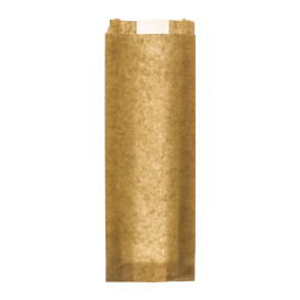 Sacchetto di Carta Kraft Finestra 10+4x29cm (125 Pezzi)