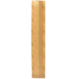 Sacchetto di Carta Kraft "Panes" 9+3x51cm (125 Pezzi)