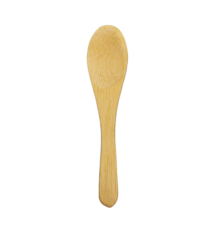 MiniCucchiaio di Bambu Degustazione 9cm (50 Pezzi) MiniCucchiaio di Bambu Degustazione 9cm (50 Pezzi)