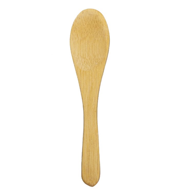 MiniCucchiaio di Bambu Degustazione 9cm (1000 Pezzi) MiniCucchiaio di Bambu Degustazione 9cm (1000 Pezzi)