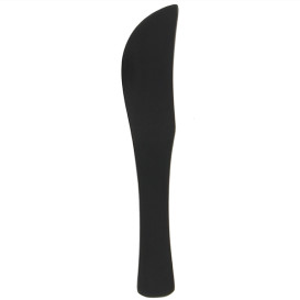 Coltello Bambu Degustazione Nero 9cm (50 Pezzi)