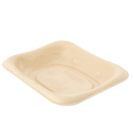 Contenitori  Bio Canna da Zucchero 14x11cm (50 Pezzi)