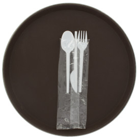 Set Posate Plastica Forchetta,Coltello,Cucchiaio (25 Pezzi)