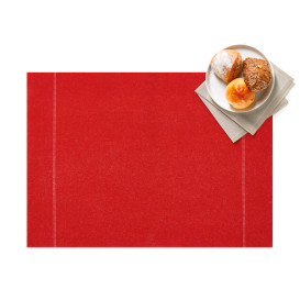 Tovaglietta Individuale "Day Drap" Rosso 32x45cm (12 Pezzi)