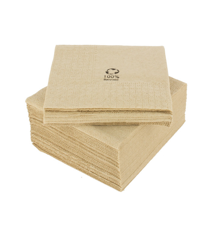 Tovagliolo di Cocktail Ecologicas 20x20cm (100 Pezzi) Tovagliolo di Cocktail Ecologicas 20x20cm (100 Pezzi)