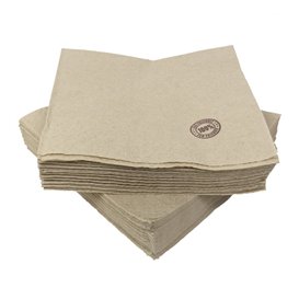 Tovagliolo di Carta Eco "Recycled" 33x33cm 1V (100 Pezzi)